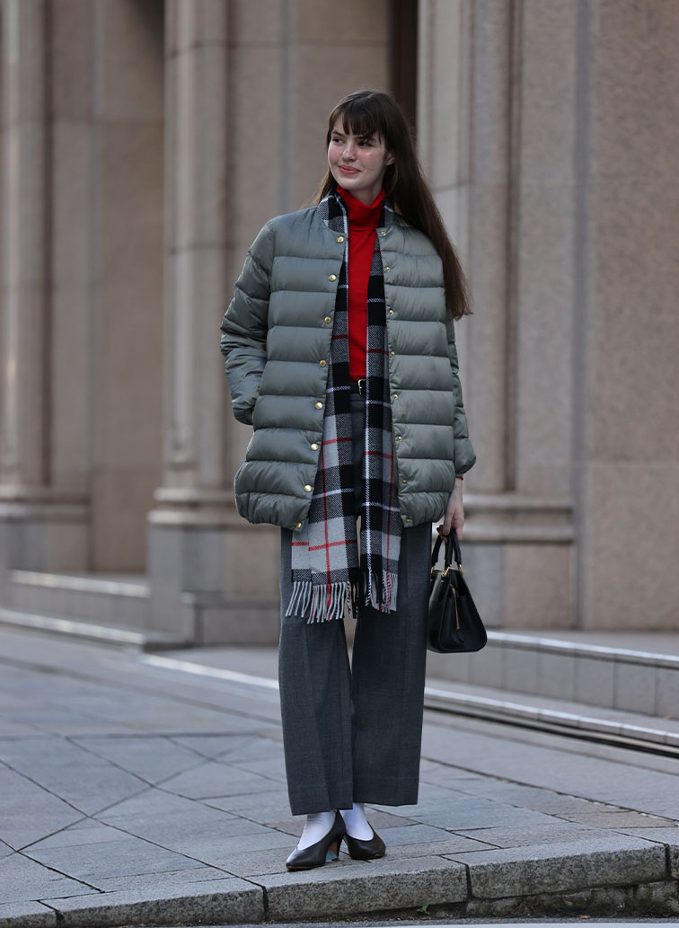 アークリーロングダウンパッカブル 詳細画像 Green 3