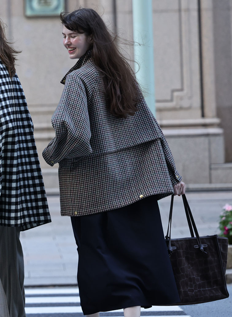 エルガンヒートツイード 詳細画像 Gun Club Check  7