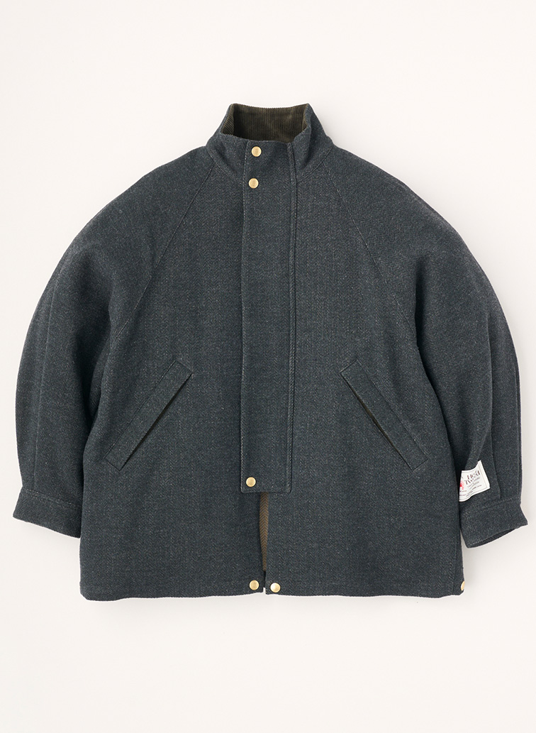 エルガンヒートツイード 詳細画像 Charcoal Gray 1