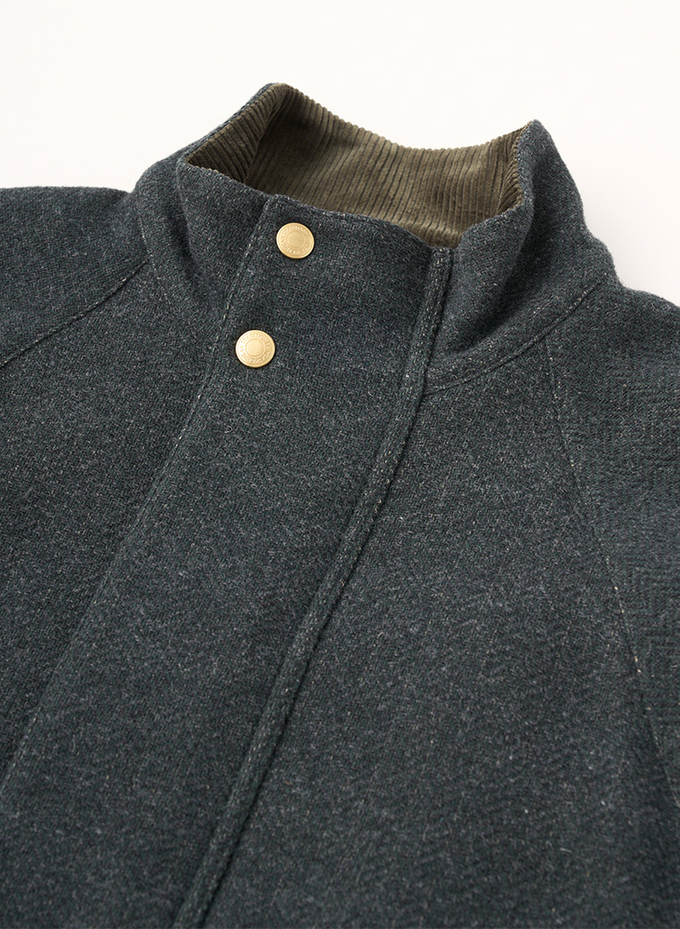 エルガンヒートツイード 詳細画像 Charcoal Gray 2