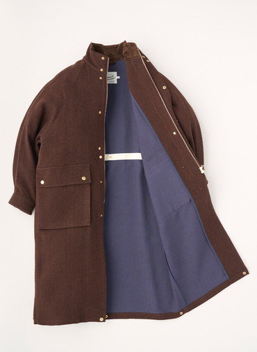 エルガンロングヒートツイード 詳細画像 Brown 1