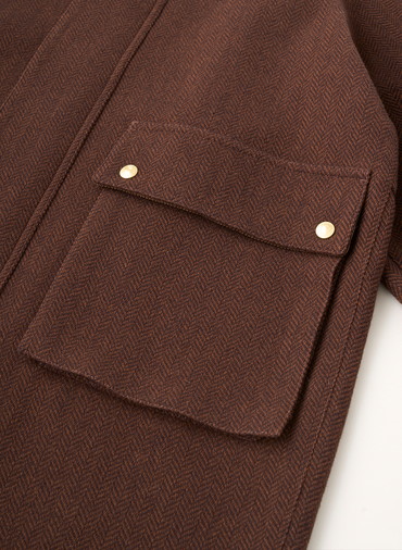 エルガンロングヒートツイード 詳細画像 Brown 5