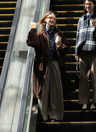 エルガンロングヒートツイード 詳細画像 Brown 9