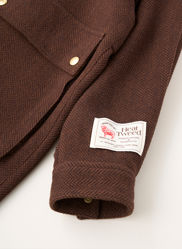 エルガンロングヒートツイード 詳細画像 Brown 6