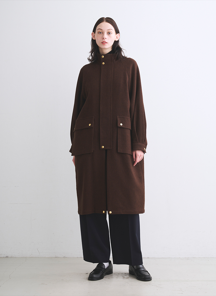 エルガンロングヒートツイード 詳細画像 Brown 2