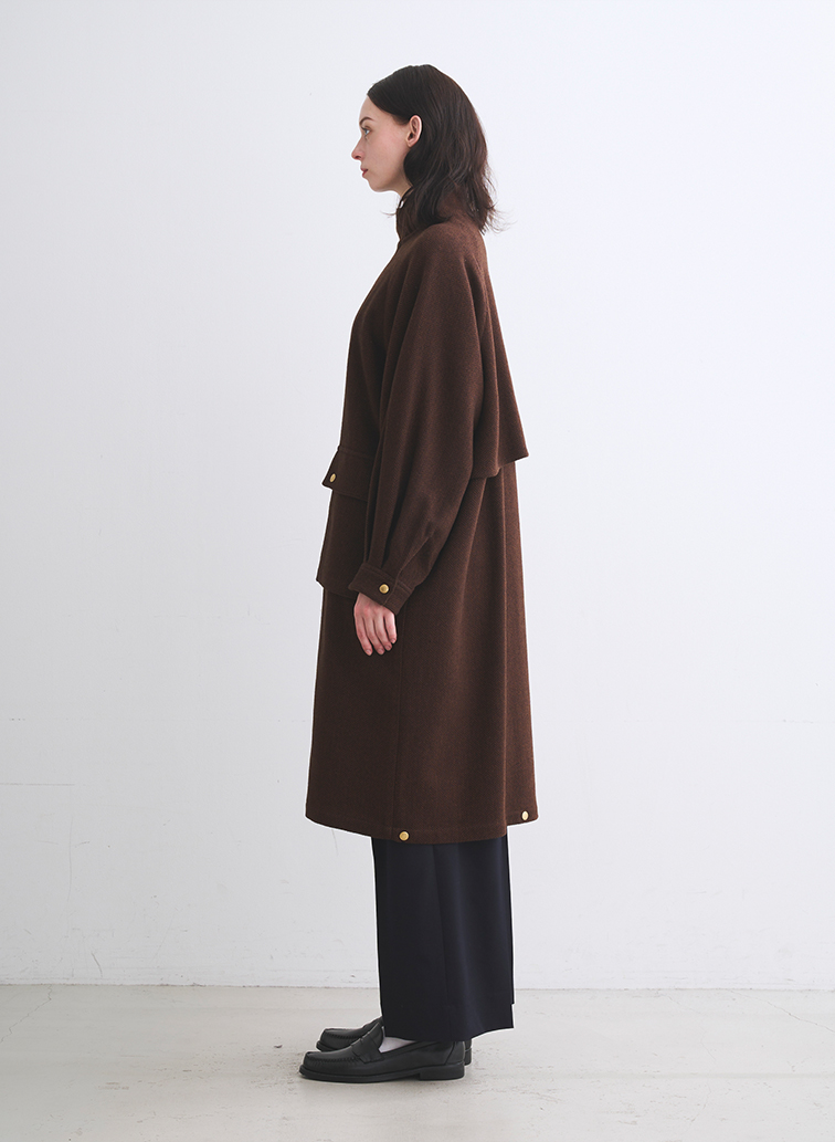 エルガンロングヒートツイード 詳細画像 Brown 3