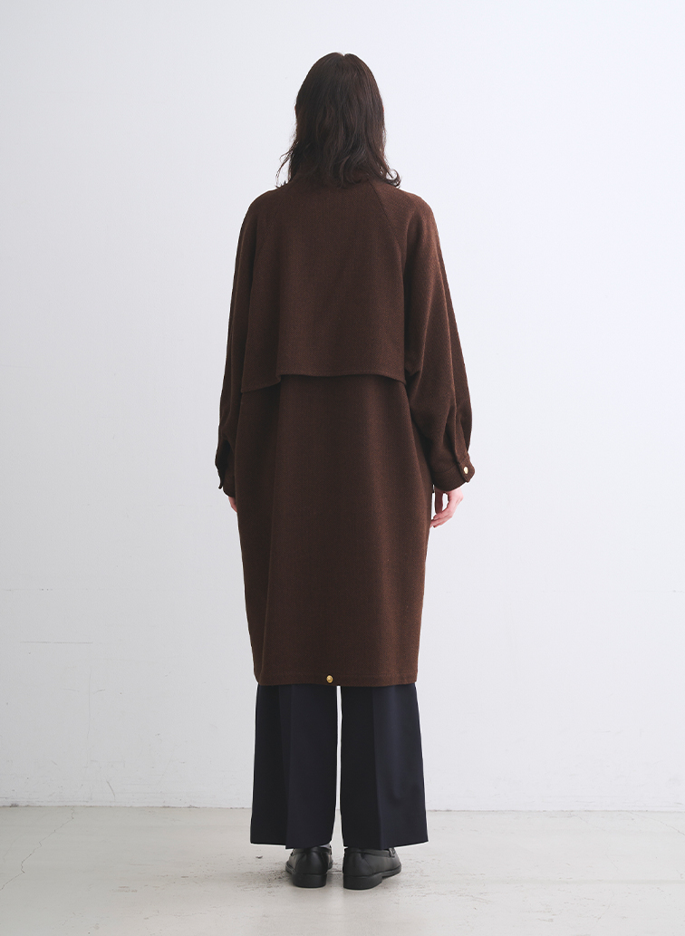 エルガンロングヒートツイード 詳細画像 Brown 4