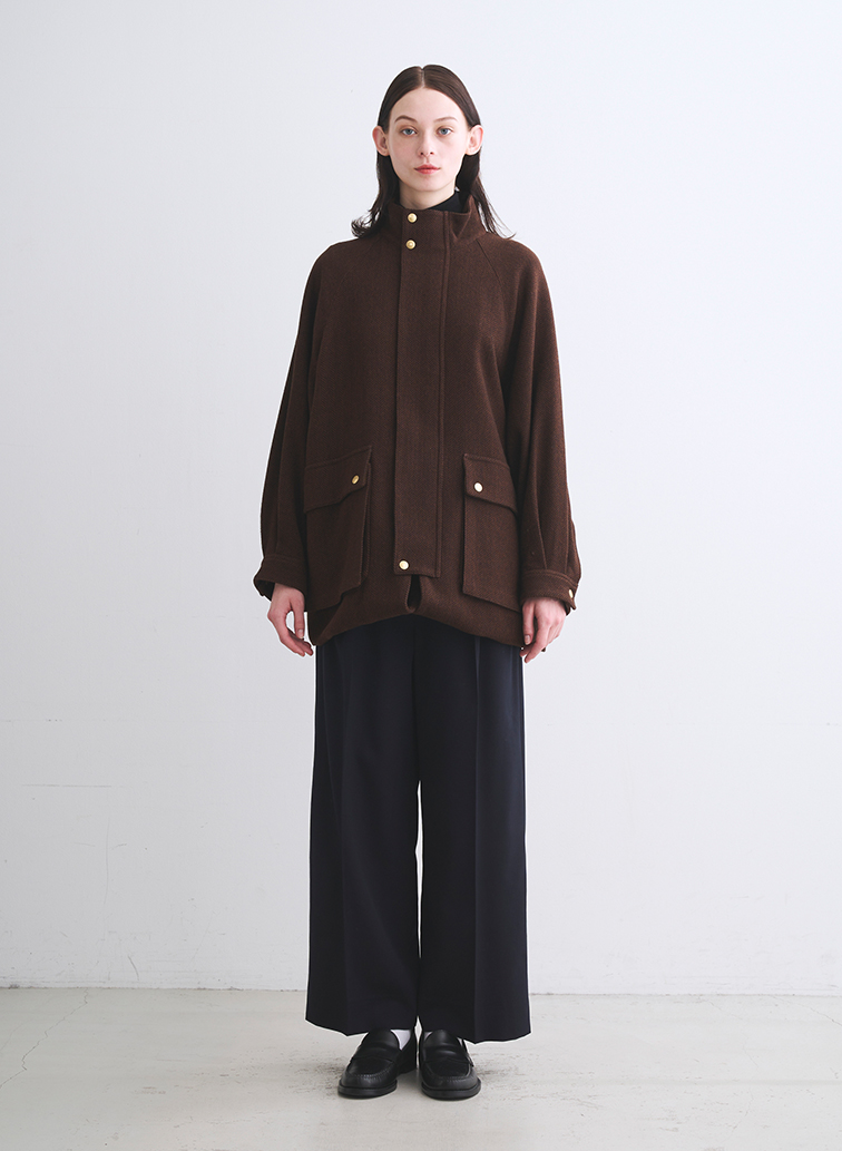 エルガンロングヒートツイード 詳細画像 Brown 5