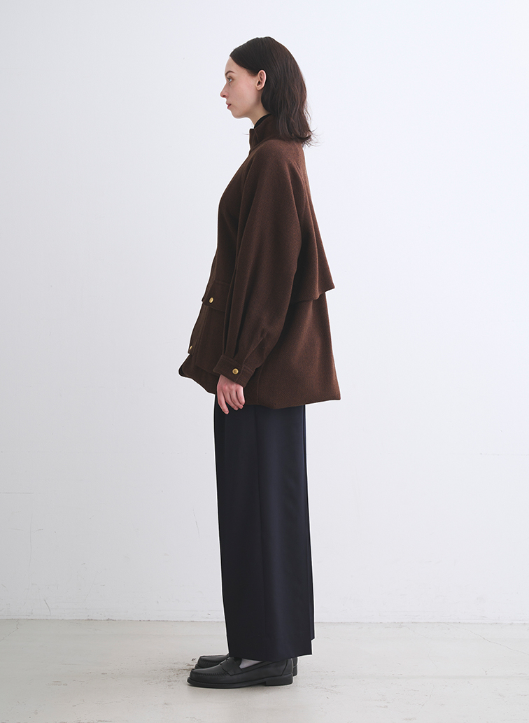 エルガンロングヒートツイード 詳細画像 Brown 6