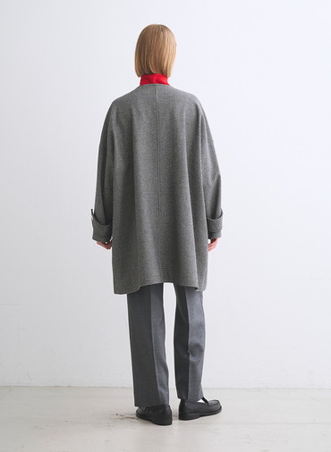 マールトンノーカラー 詳細画像 Black Houndstooth 6