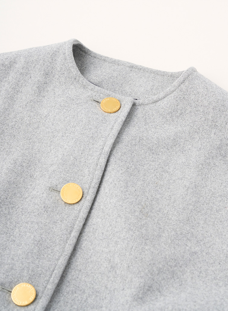 マールトンノーカラー 詳細画像 Gray 2