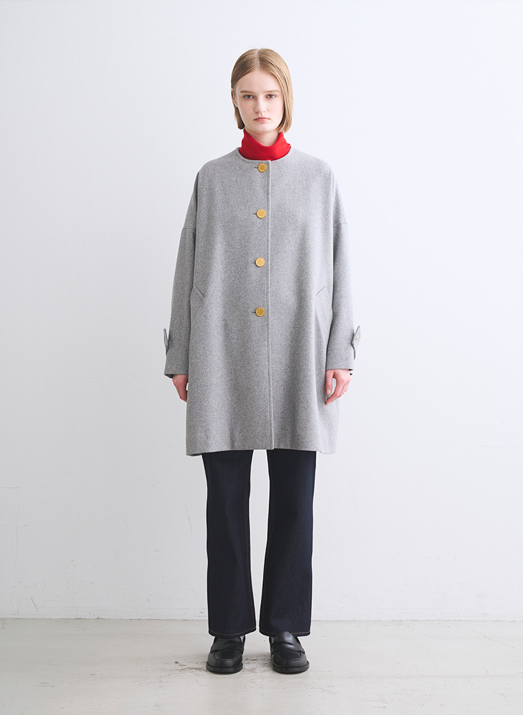 マールトンノーカラー 詳細画像 Gray 5