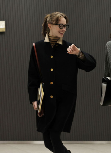 リントンノーカラー 詳細画像 Black 4