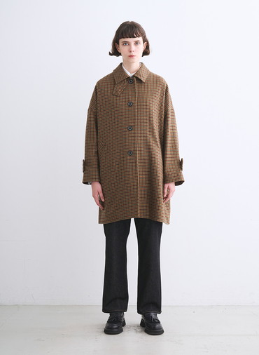 マールトンボタンスルー 詳細画像 Brown 3