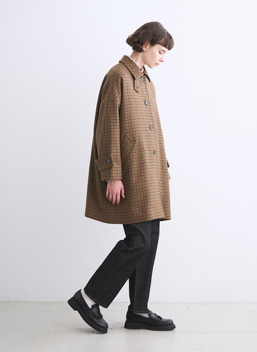 マールトンボタンスルー 詳細画像 Brown 4