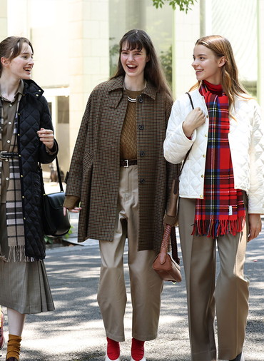 マールトンボタンスルー 詳細画像 Brown 5