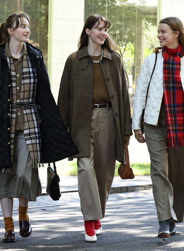 マールトンボタンスルー 詳細画像 Brown 7