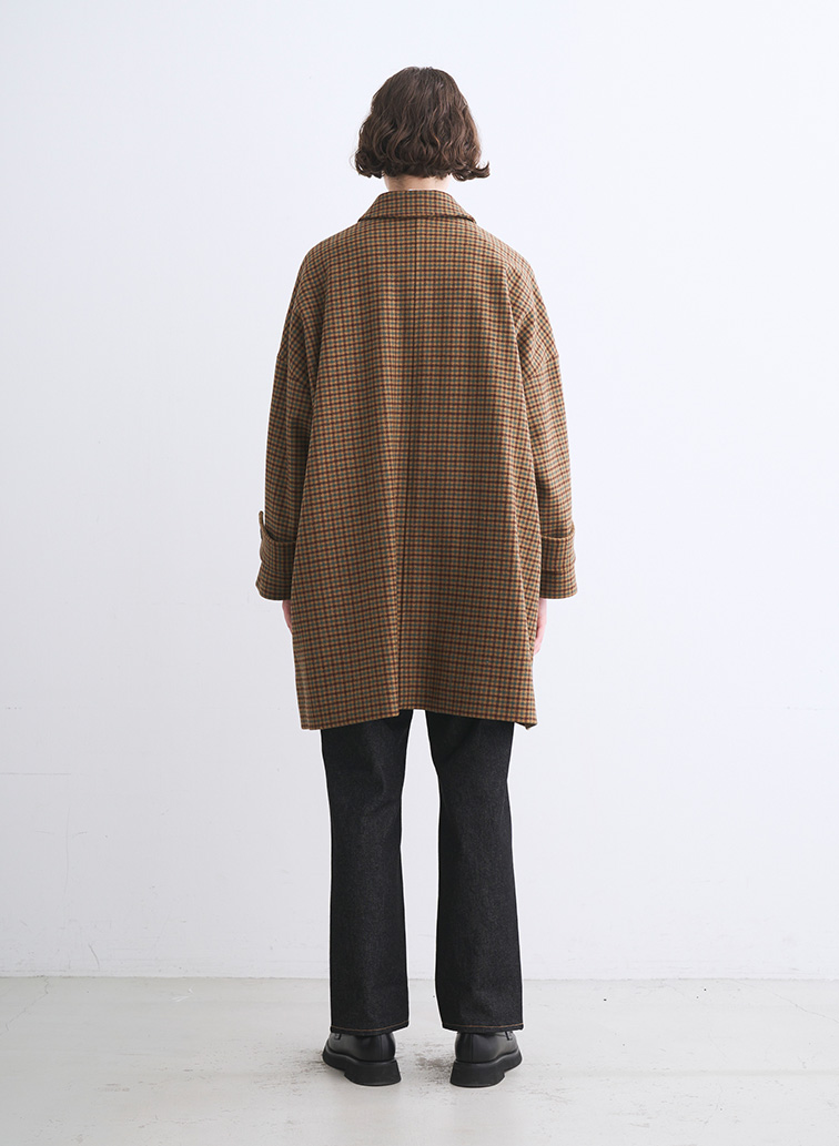 マールトンボタンスルー 詳細画像 Brown 5