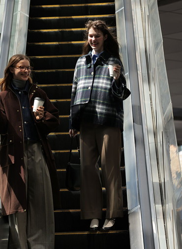 マールトンショートボタンスルーリバー 詳細画像 Dress Gordon 4