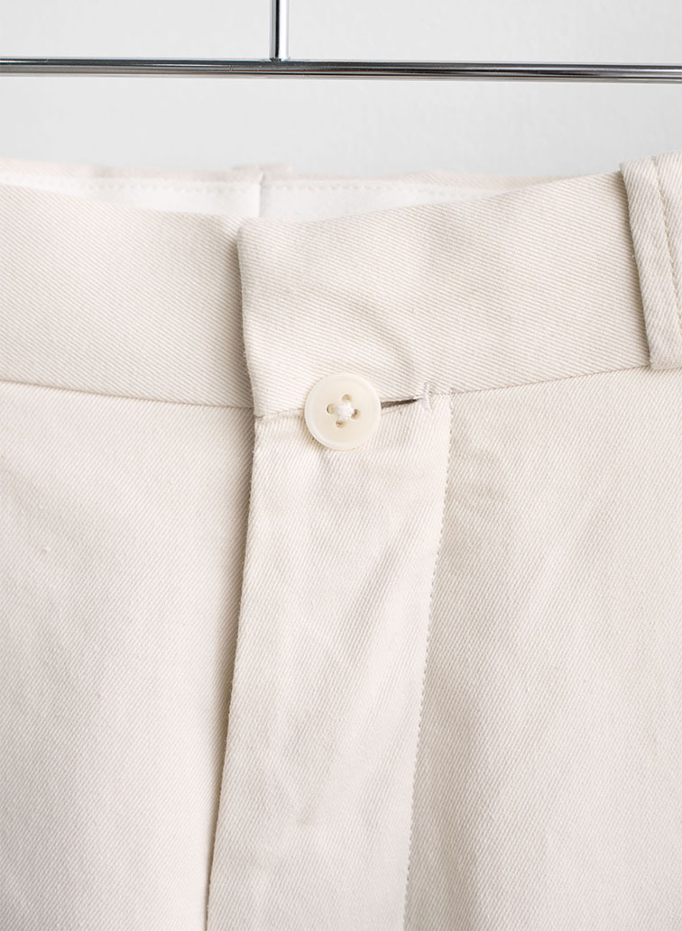 チノパンツ ワイド 詳細画像 White 3