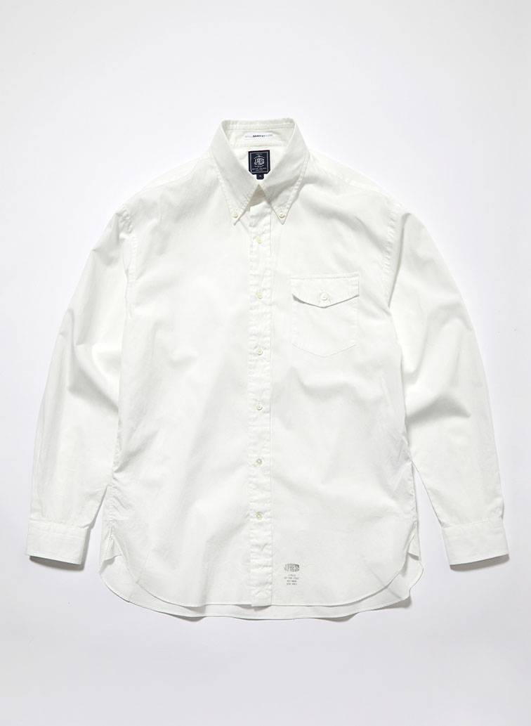 COTTON BROAD CLOTH Baggy Fit BD. 詳細画像 White 1