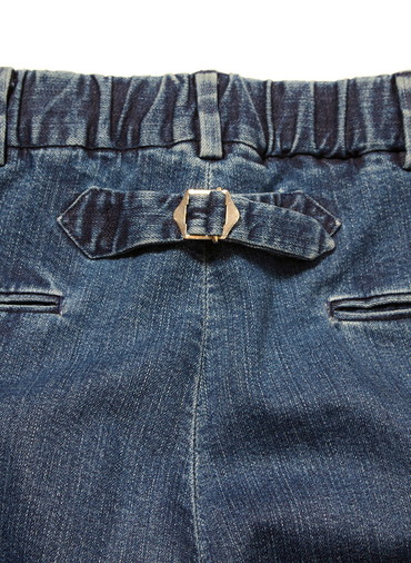 WASHED DENIM 9.5OZ SPINDLE NEW PIPED STEM NOTUCK  詳細画像 Blue 5