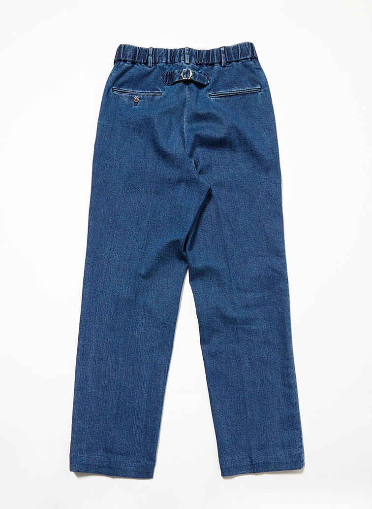 WASHED DENIM 9.5OZ SPINDLE NEW PIPED STEM NOTUCK  詳細画像 Blue 2