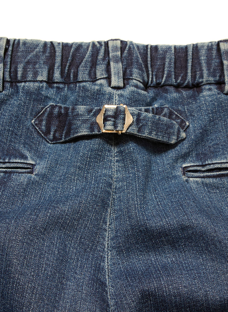 WASHED DENIM 9.5OZ SPINDLE NEW PIPED STEM NOTUCK  詳細画像 Blue 5