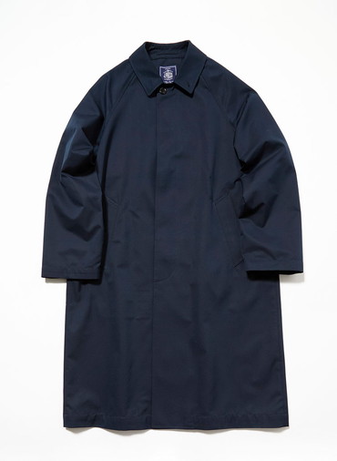 COTTONLIKE POLY Baggy Fit Balmaccan coat