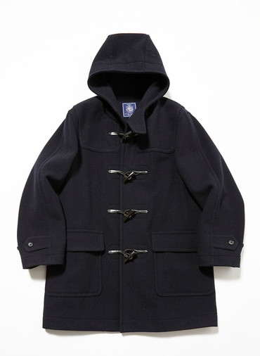 WOOL LIGTH MELTON Baggy Fit Short Duffle