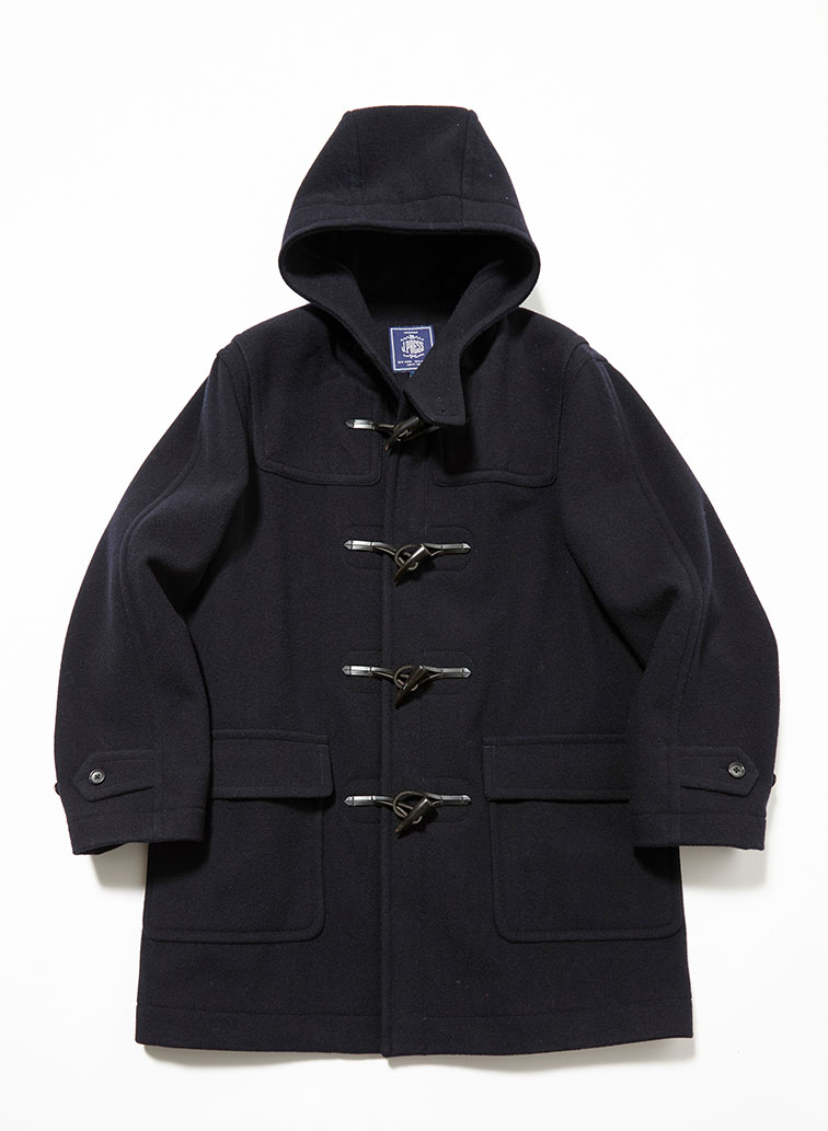 WOOL LIGTH MELTON Baggy Fit Short Duffle 詳細画像 Navy 1