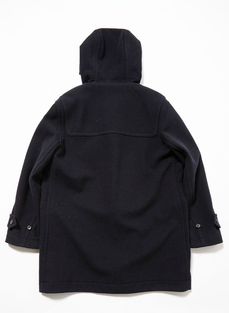 WOOL LIGTH MELTON Baggy Fit Short Duffle 詳細画像 Navy 2
