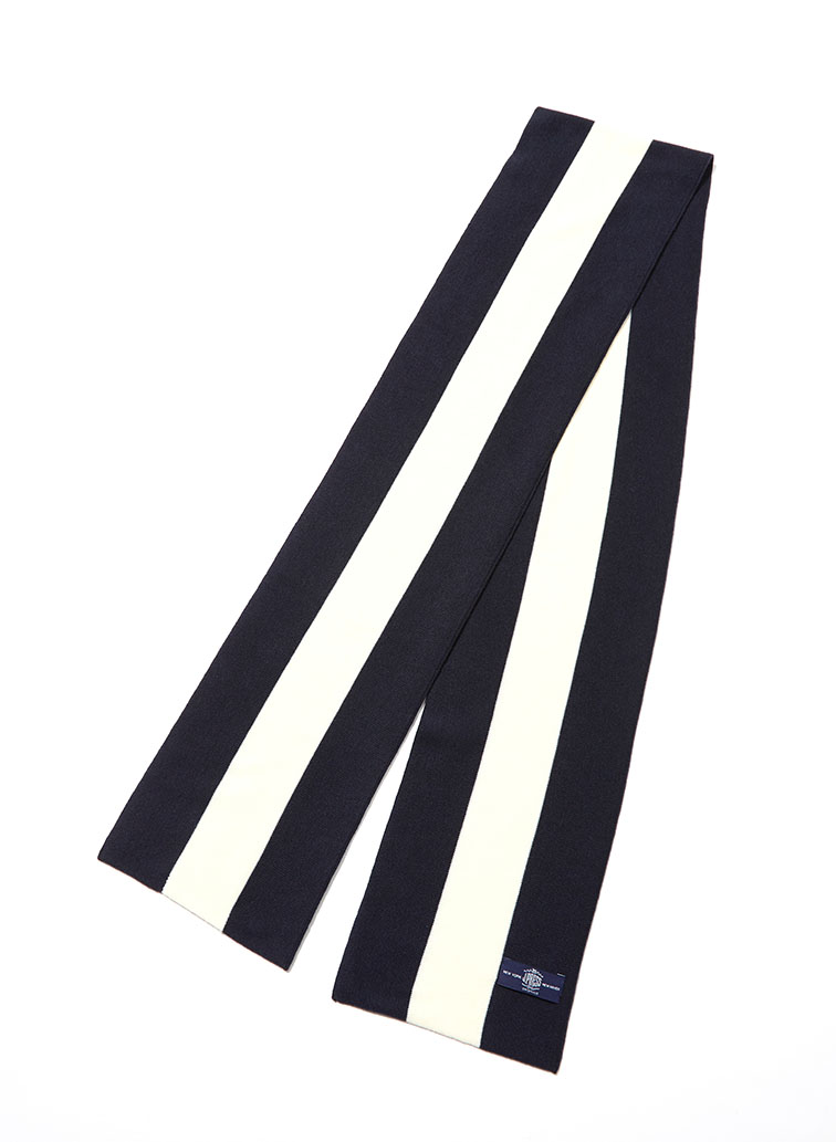 POLY WOOL KNIT School mafler 詳細画像 White 1
