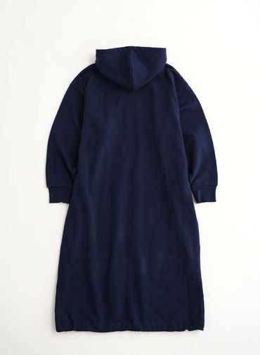 【CAPSULE COLLECTION】CRST LOGO スウェットドレス 詳細画像 Navy 2