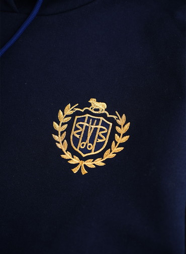 【CAPSULE COLLECTION】CRST LOGO スウェットドレス 詳細画像 Navy 4