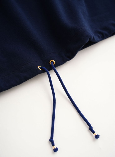 【CAPSULE COLLECTION】CRST LOGO スウェットドレス 詳細画像 Navy 5