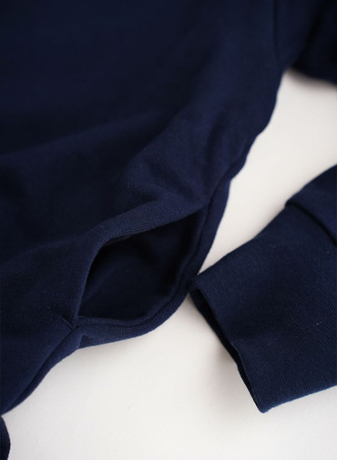 【CAPSULE COLLECTION】CRST LOGO スウェットドレス 詳細画像 Navy 6