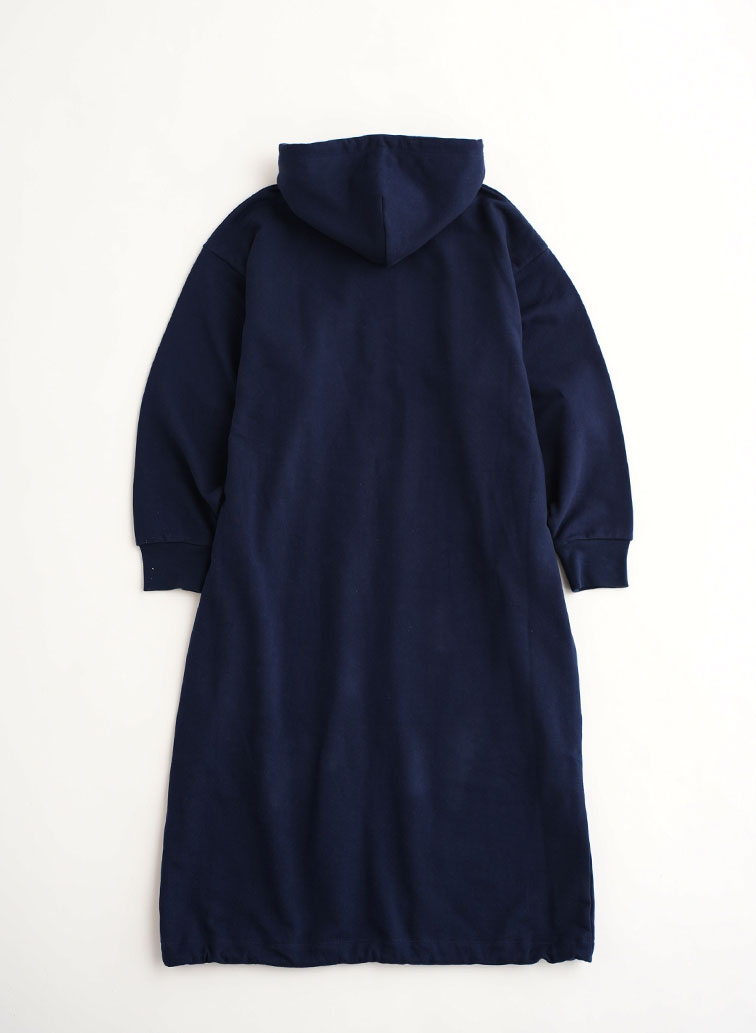 【CAPSULE COLLECTION】CRST LOGO スウェットドレス 詳細画像 Navy 2