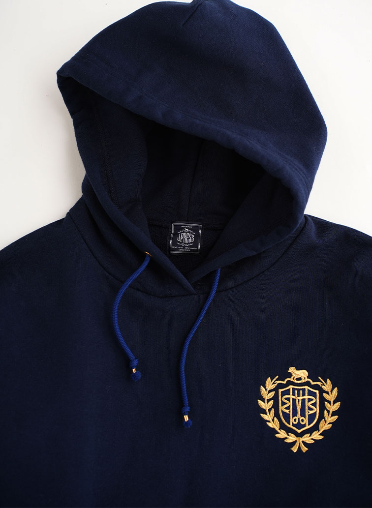 【CAPSULE COLLECTION】CRST LOGO スウェットドレス 詳細画像 Navy 3