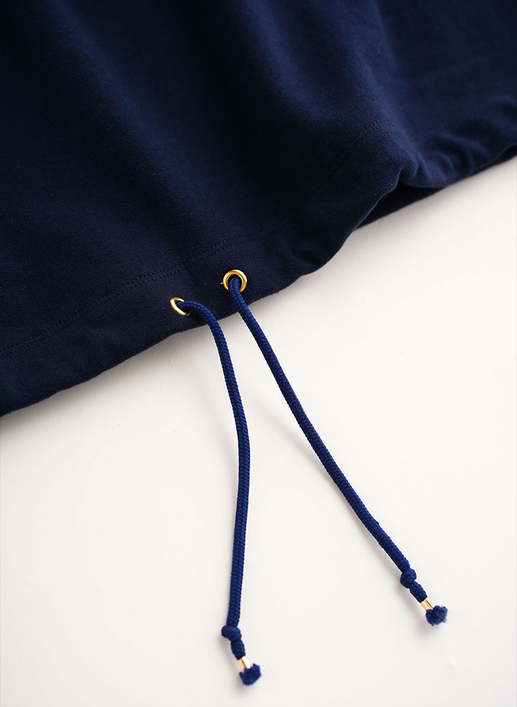【CAPSULE COLLECTION】CRST LOGO スウェットドレス 詳細画像 Navy 5