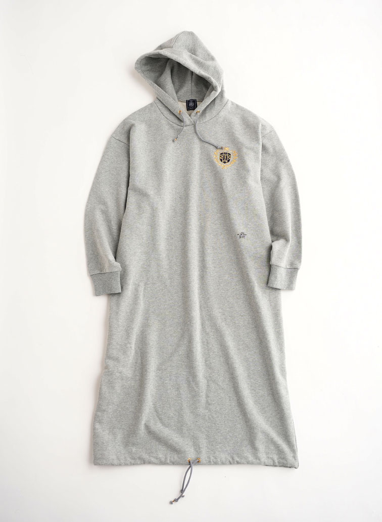 【CAPSULE COLLECTION】CRST LOGO スウェットドレス 詳細画像 Navy 8