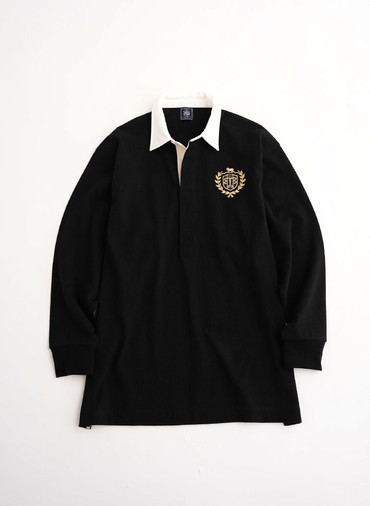 【CAPSULE COLLECTION】CRST LOGO-ラガーシャツ 詳細画像 Wine Red 7