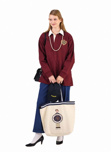 【CAPSULE COLLECTION】CRST LOGO-ラガーシャツ 詳細画像 Wine Red 4