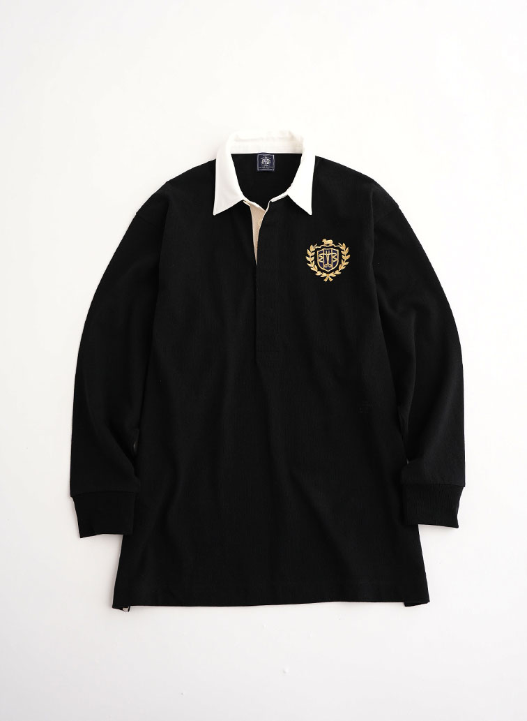【CAPSULE COLLECTION】CRST LOGO-ラガーシャツ 詳細画像 Wine Red 7