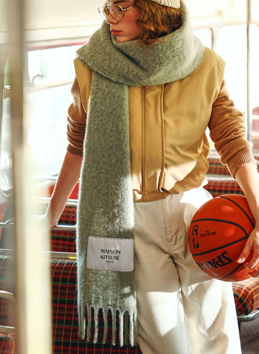 ALPACA SCARF 詳細画像 Pale Green 1
