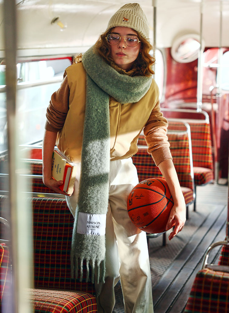 ALPACA SCARF 詳細画像 Pale Green 2