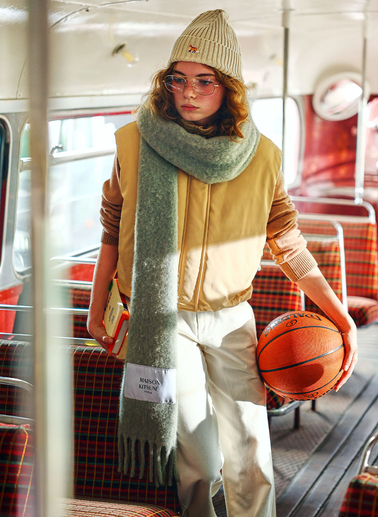 ALPACA SCARF 詳細画像 Pale Green 3