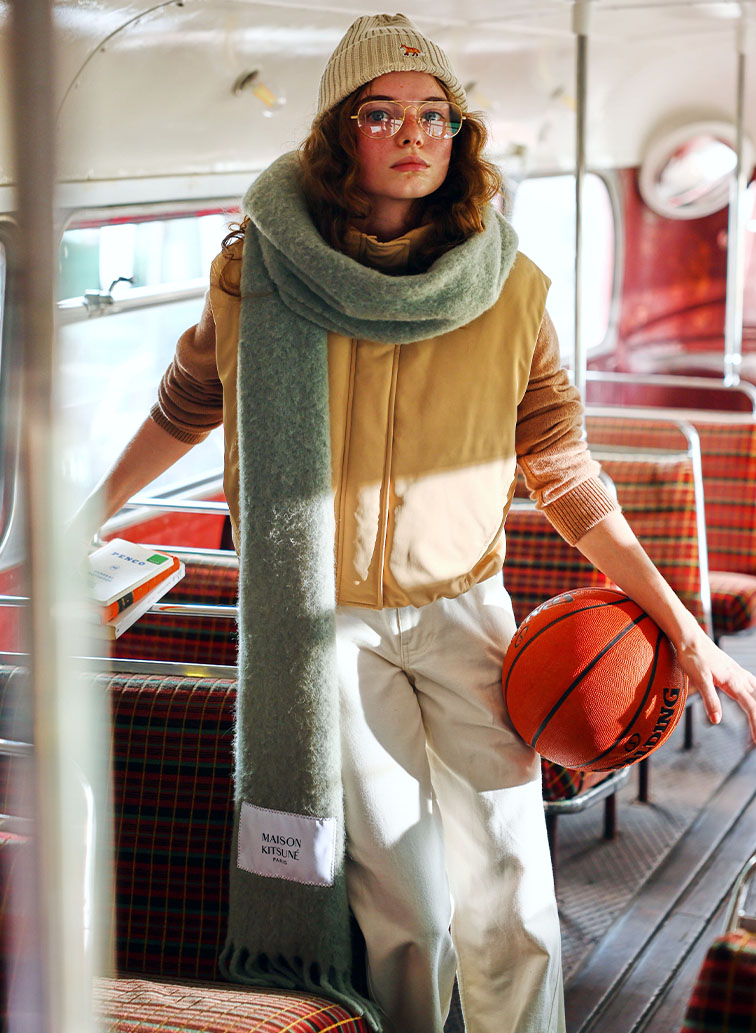 ALPACA SCARF 詳細画像 Pale Green 4