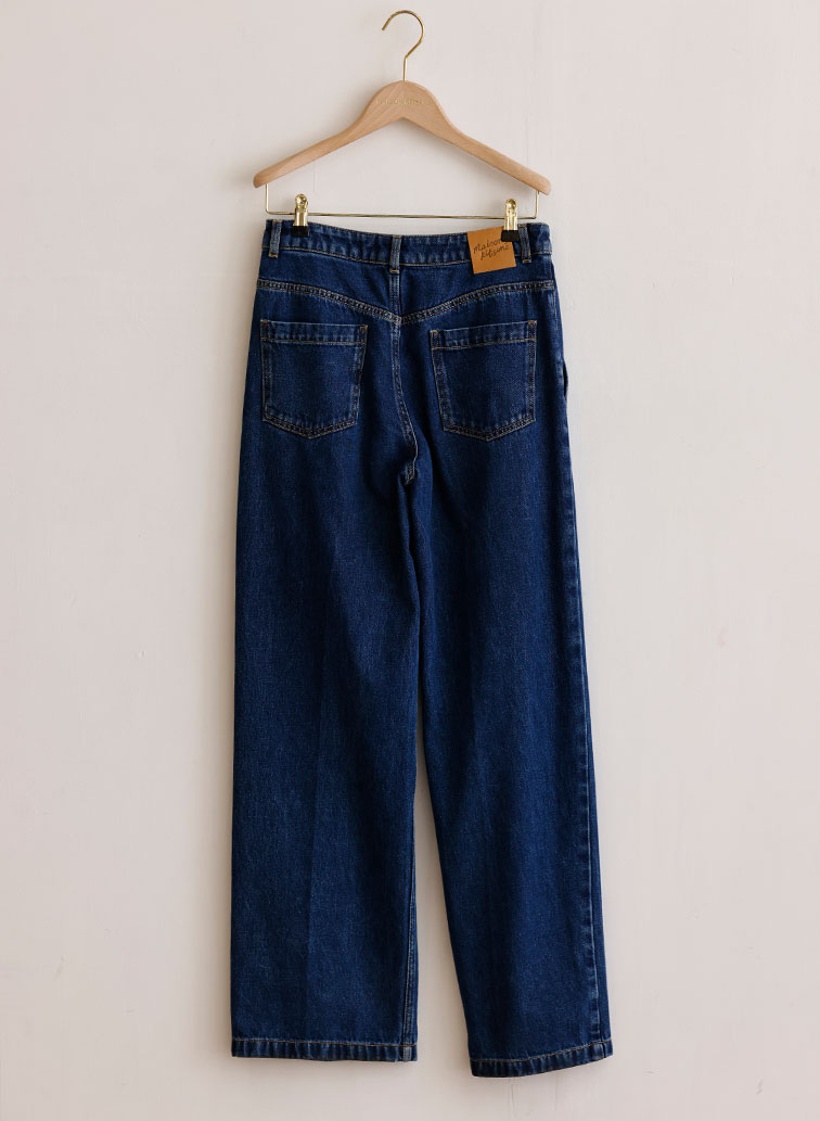 PLEATED JEANS 詳細画像 Indigo 2