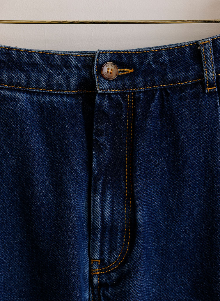 PLEATED JEANS 詳細画像 Indigo 3